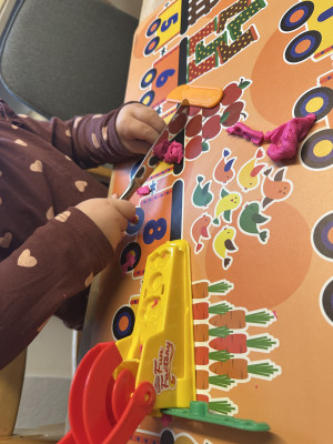 Kneten fühlen , schneiden , formen