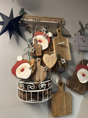 Weihnachtlich dekoriert